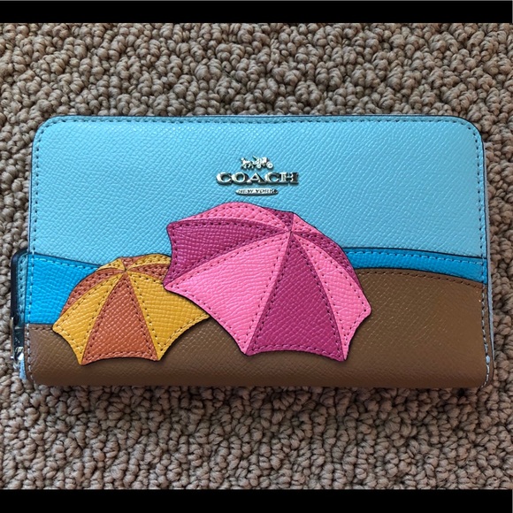 coach umbrella wallet